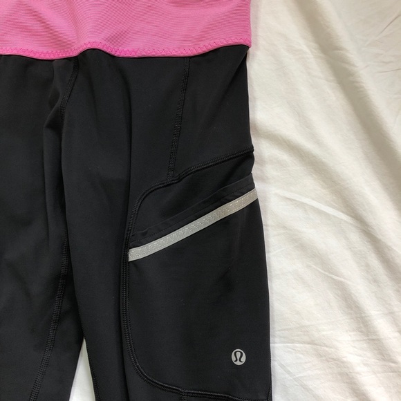 SOLD ❤️ Lululemon Run On Cropped Leggings - Picture 6 of 6